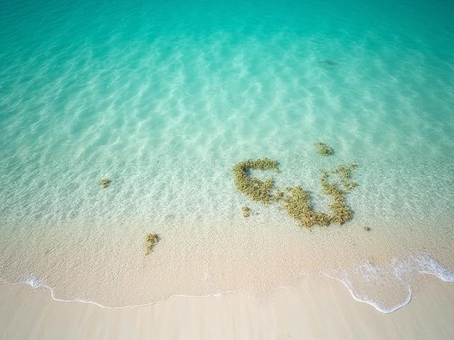 Playa limpia y ecosistema marino saludable